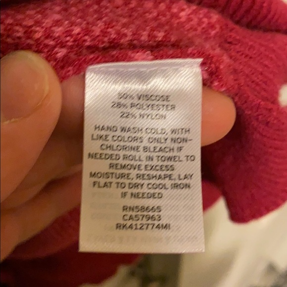 NWT Free Press zebra striped sweater - Picture 7 of 7